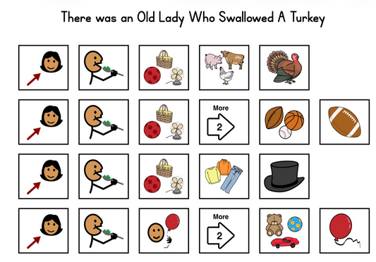 There Was An Old Lady Who Swallowed a Turkey Members Only