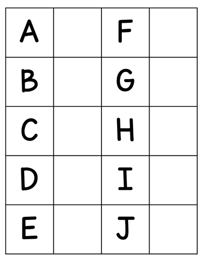 Alphabet Beginning Sounds