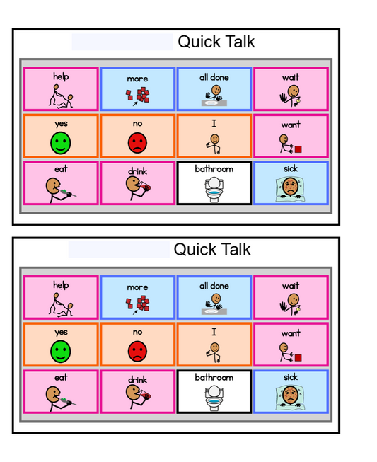 Quick Talk Desk Visual Members Only