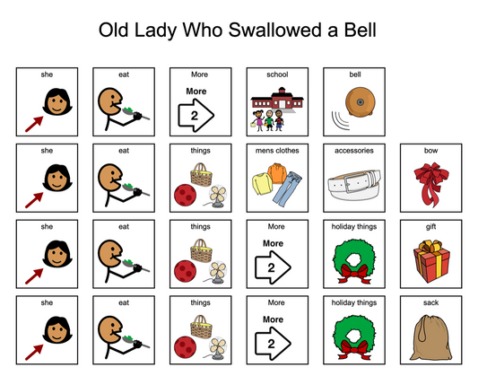There Was An Old Lady Who Swallowed a Bell