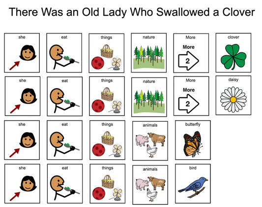 There Was An Old Lady Who Swallowed a Clover