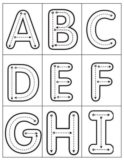 Letter and Number Tracing