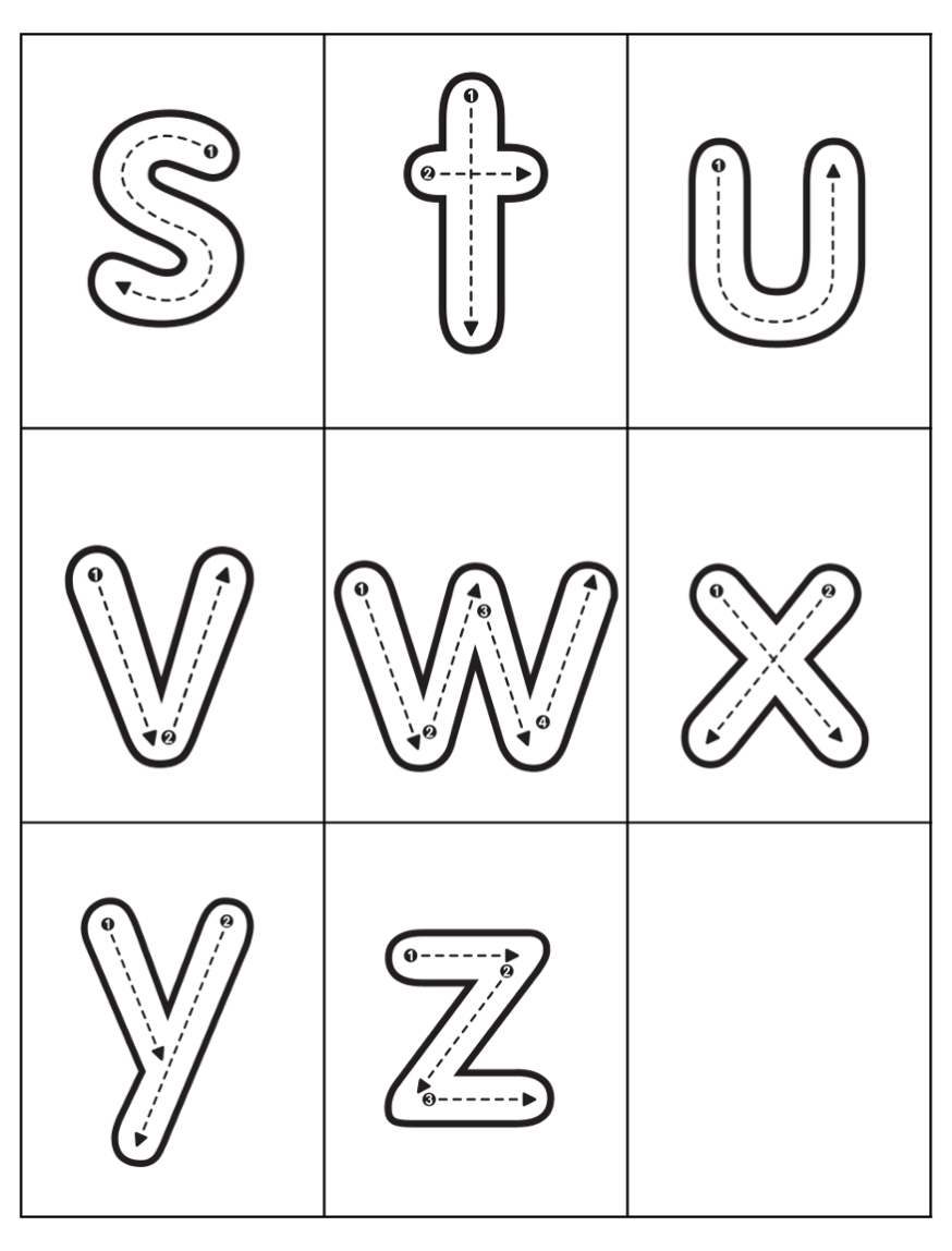 Letter and Number Tracing