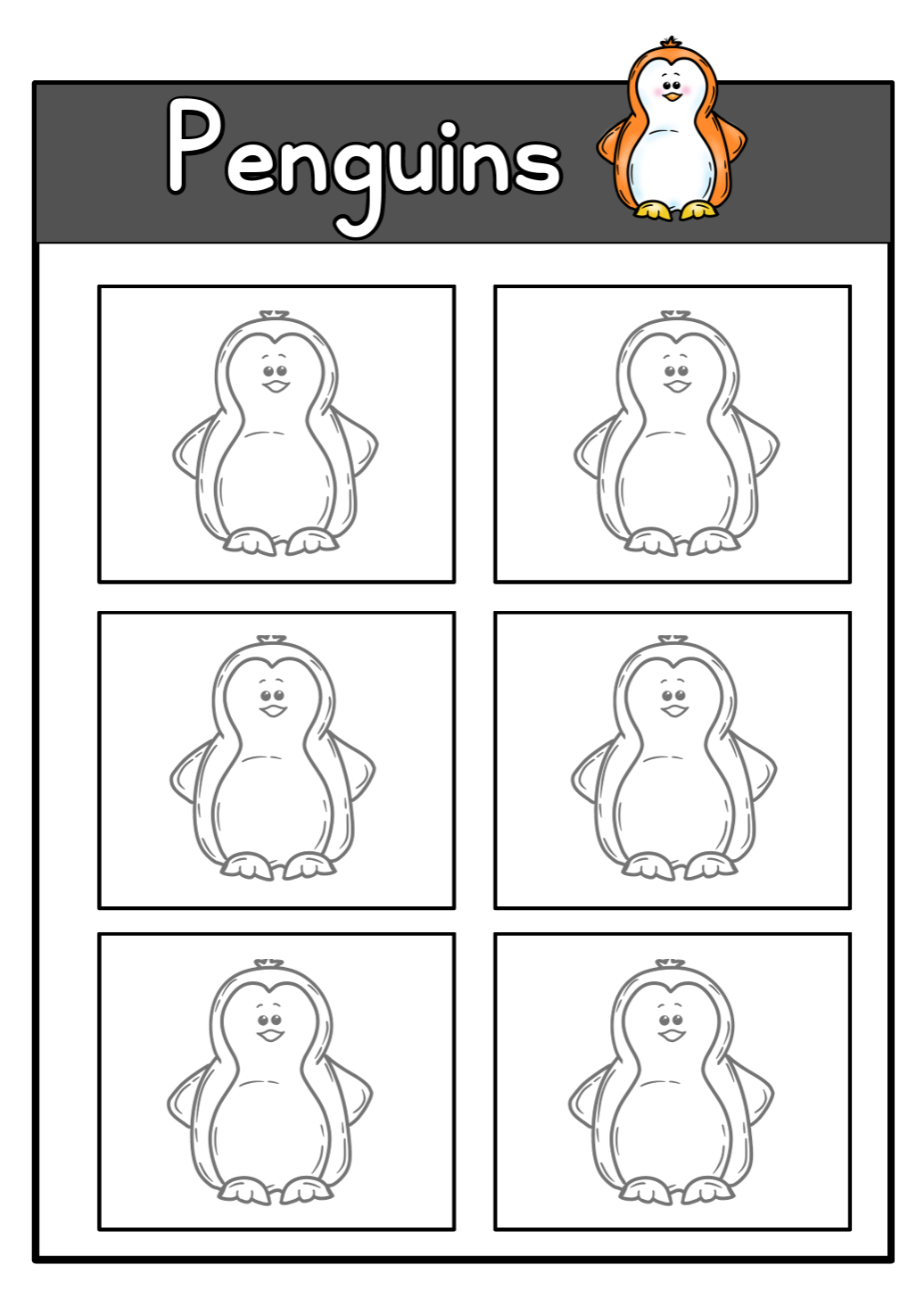 Errorless January File Folders