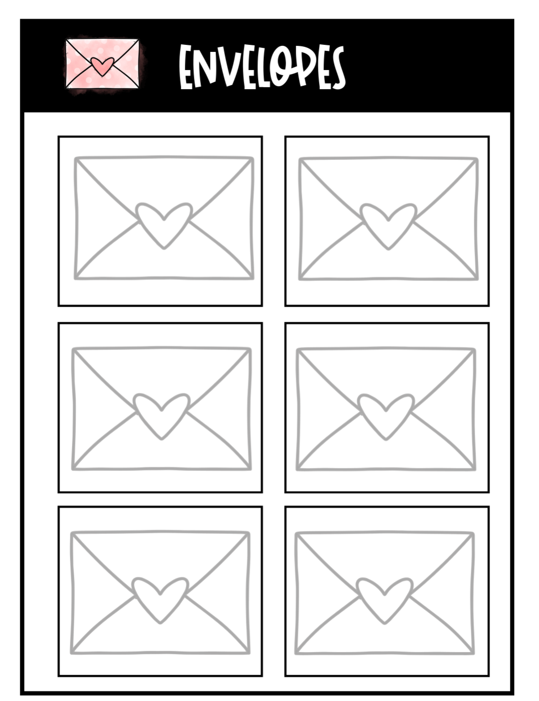 Errorless Februray File Folders