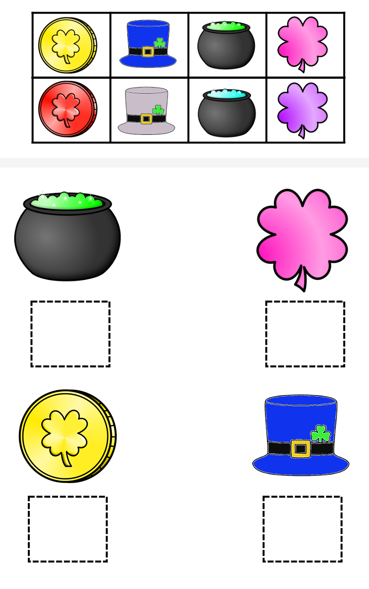 March Matching File Folders Members Only