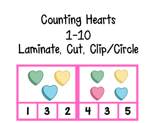 Counting Hearts 1-10