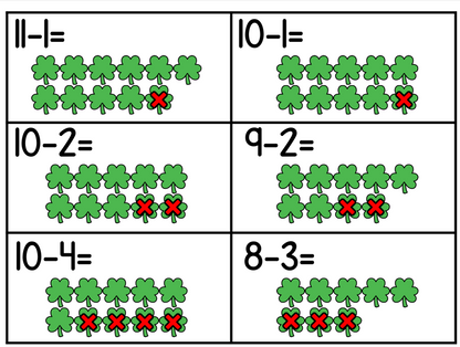March Subtraction to 10