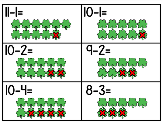 March Subtraction to 10