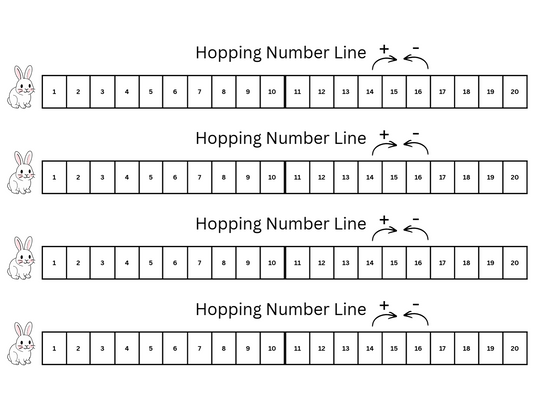 Hopping Number Line