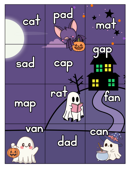 Mystery Halloween Picture Short A