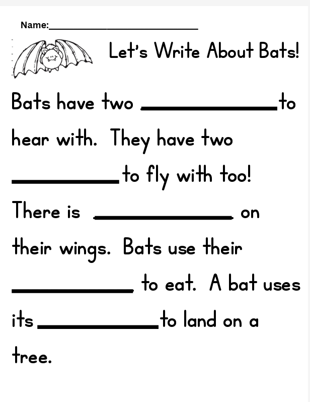 Writing: Bats