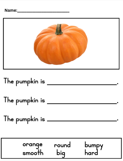 Writing:Pumpkins