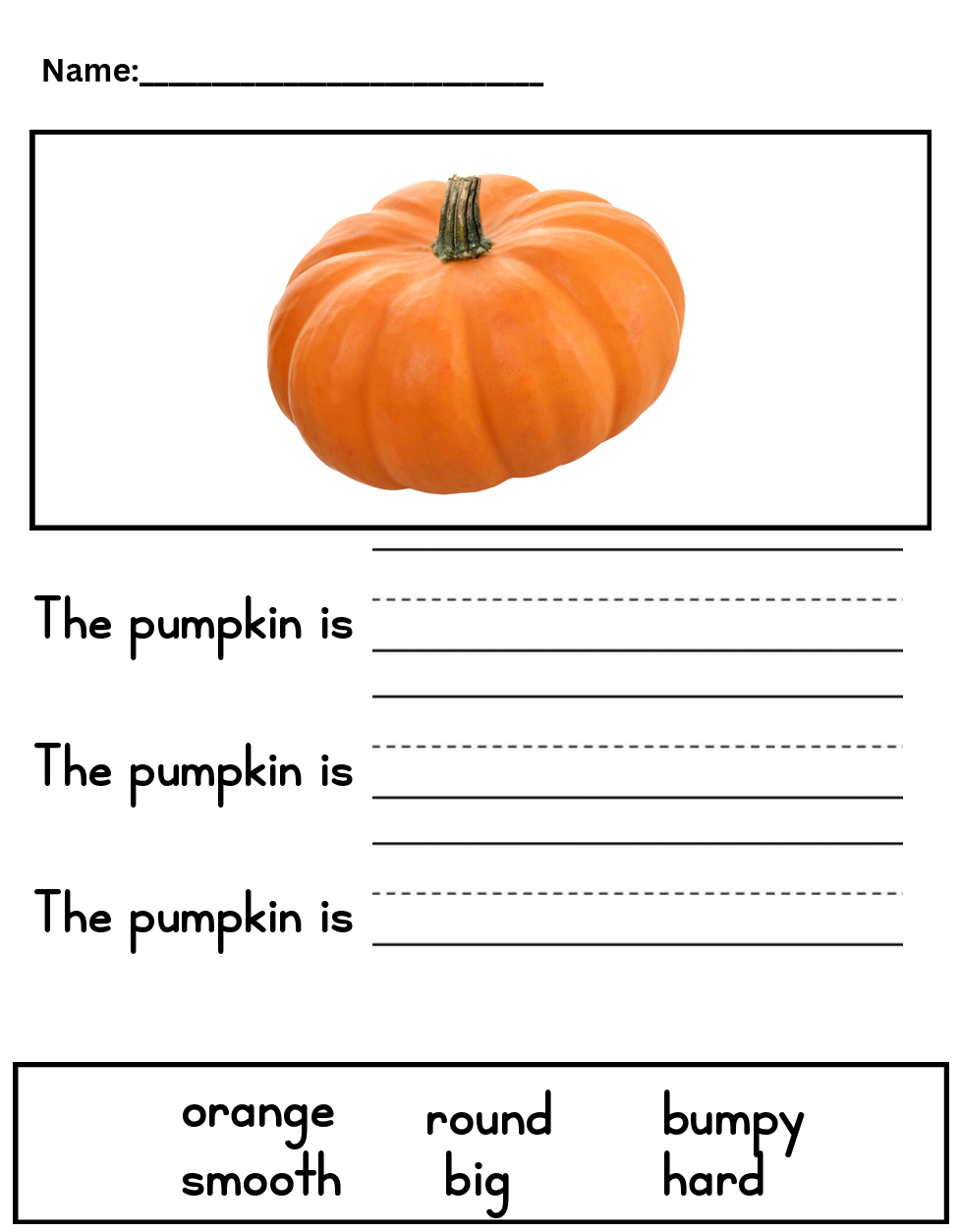 Writing:Pumpkins