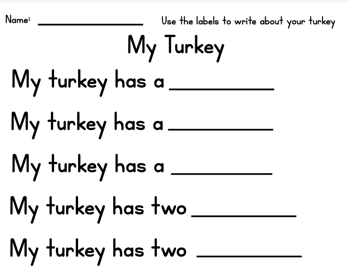 Writing: Turkey