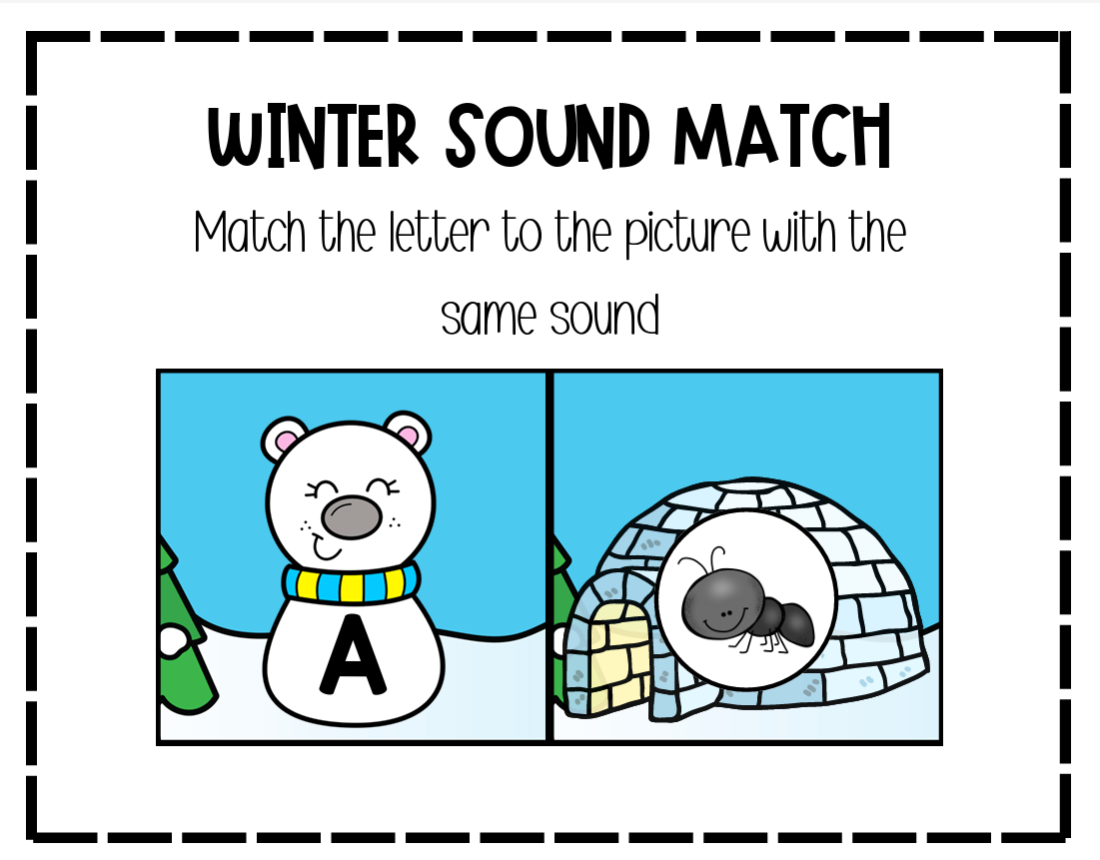 Winter Beginning Sound Match