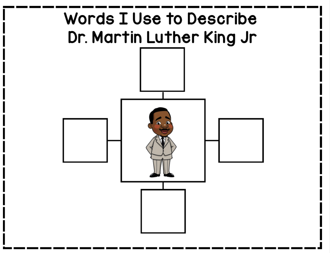 Writing: Dr. MLK Jr (with story)