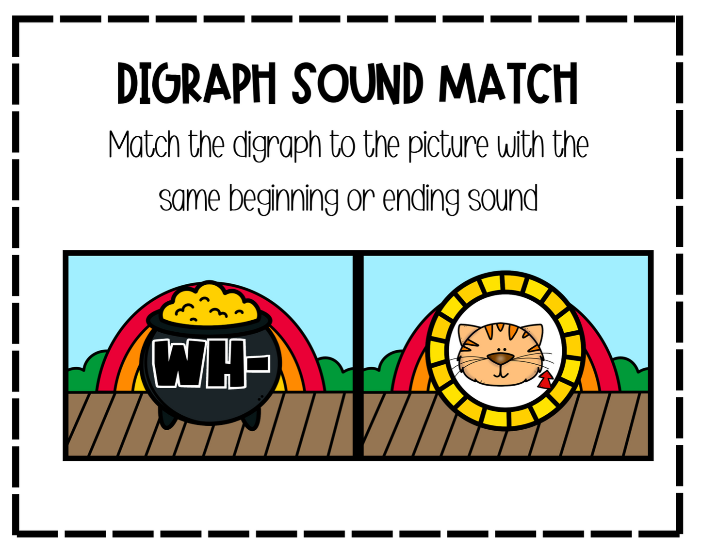 March Beginning & Ending Digraph Match