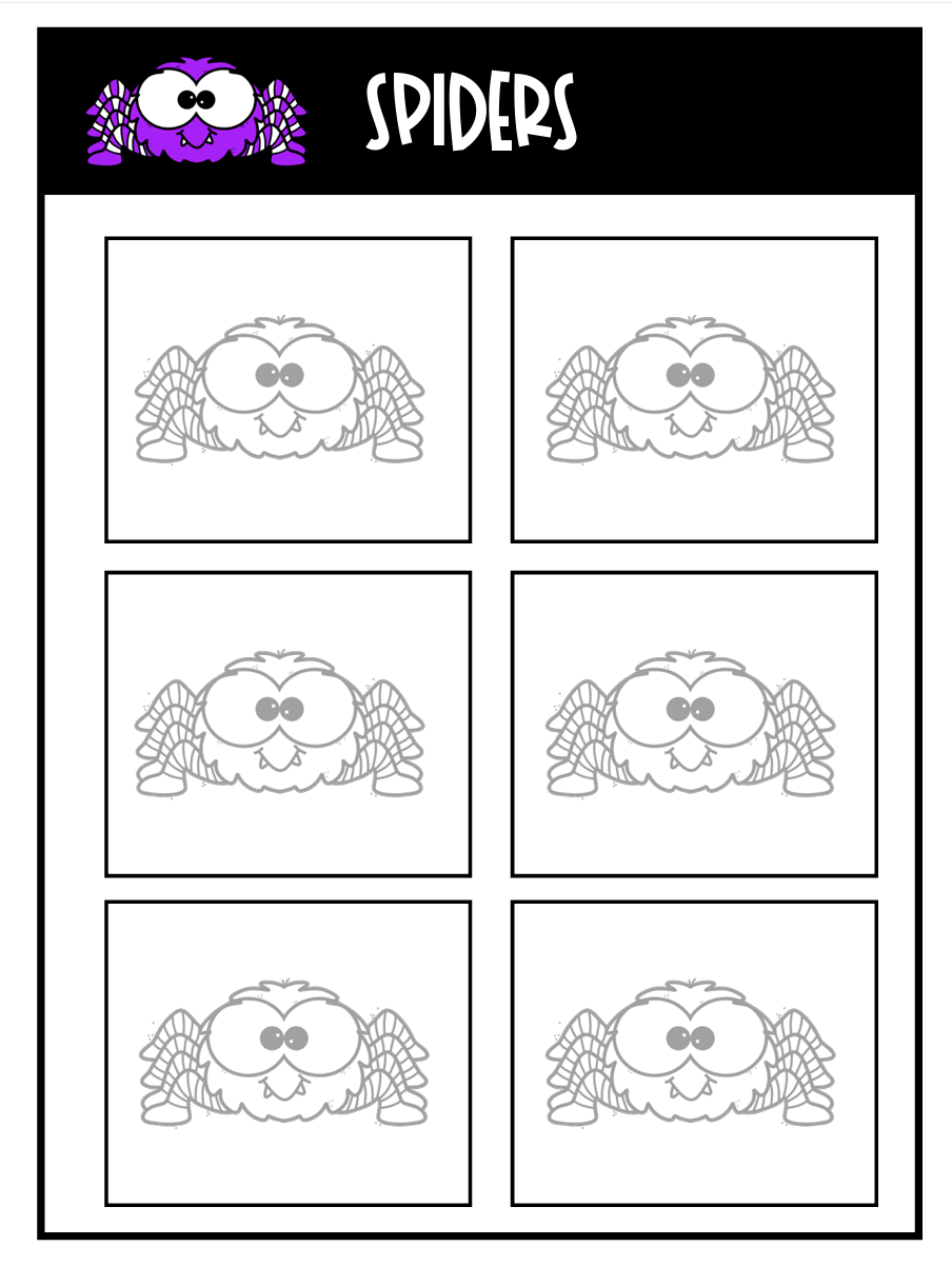 Errorless October File Folders