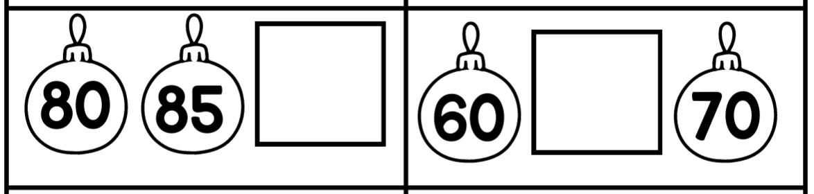 Ornament Missing Numbers (1s, 5s, 10s) Members Only