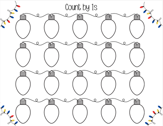 Bulb Skip Counting by 1s, 5s,10s