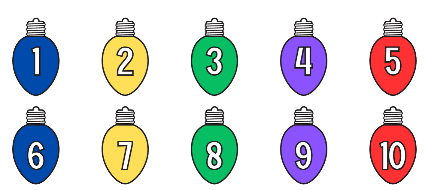 Bulb Skip Counting by 1s, 5s,10s