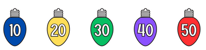 Bulb Skip Counting by 1s, 5s,10s