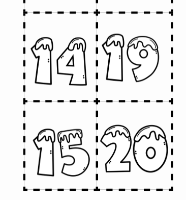 Snowflake Addition 11-20