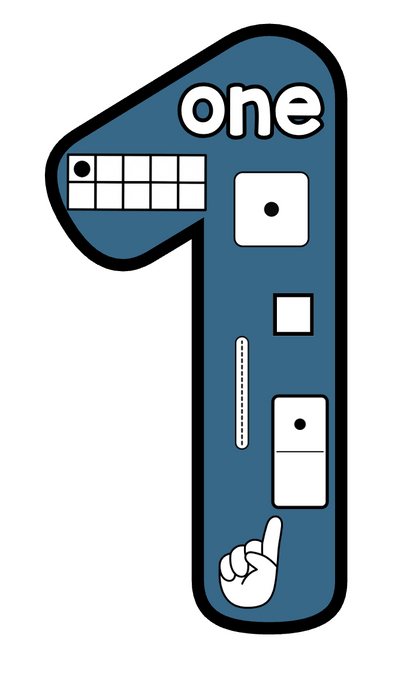 Number Sense 1-10: Oh Happy Day Color Theme