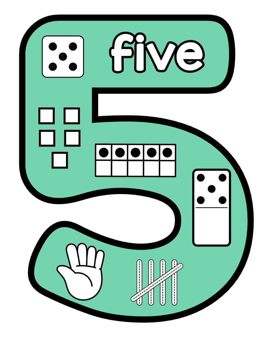 Number Sense 1-10: Oh Happy Day Color Theme