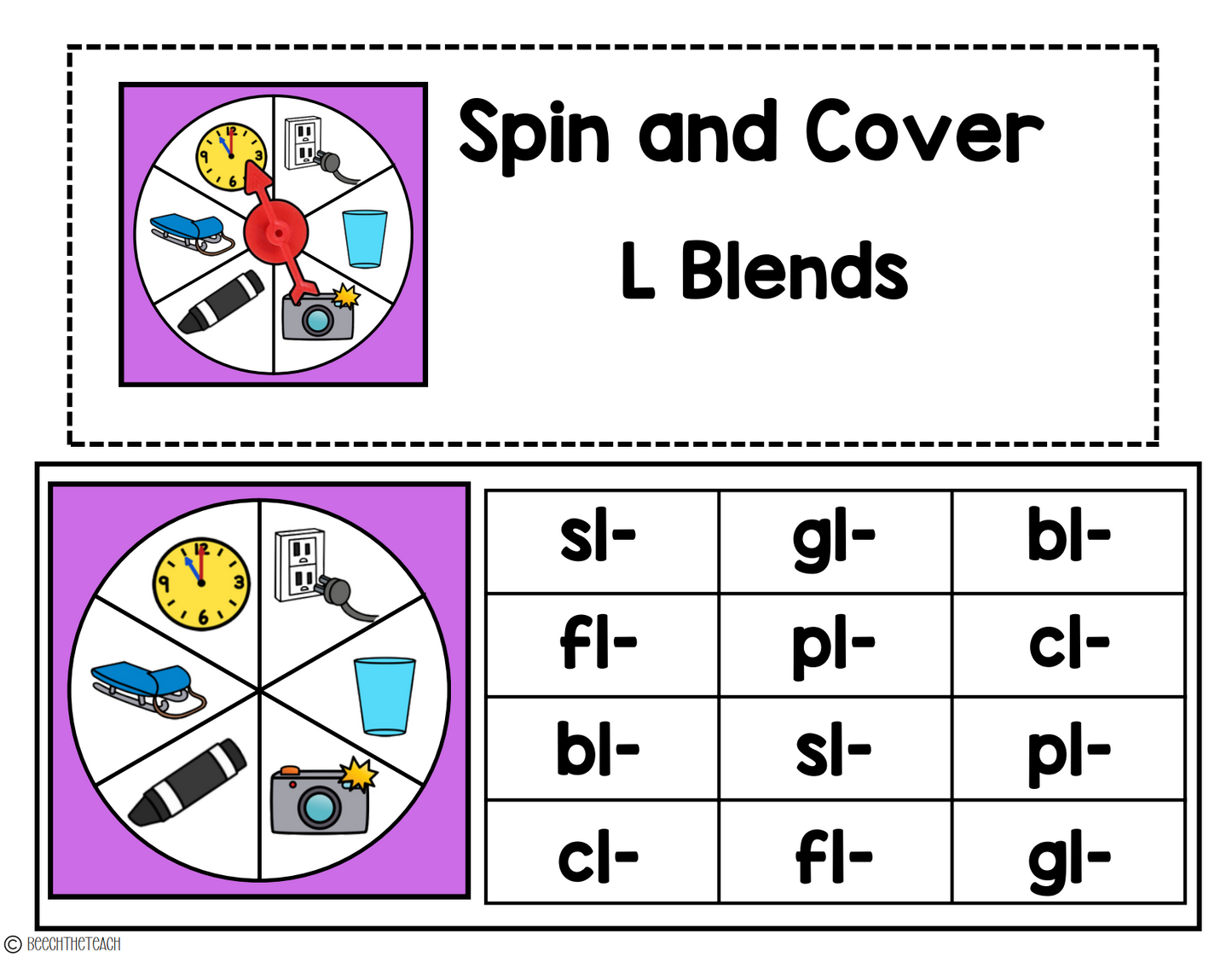 Spin and Cover Phonics