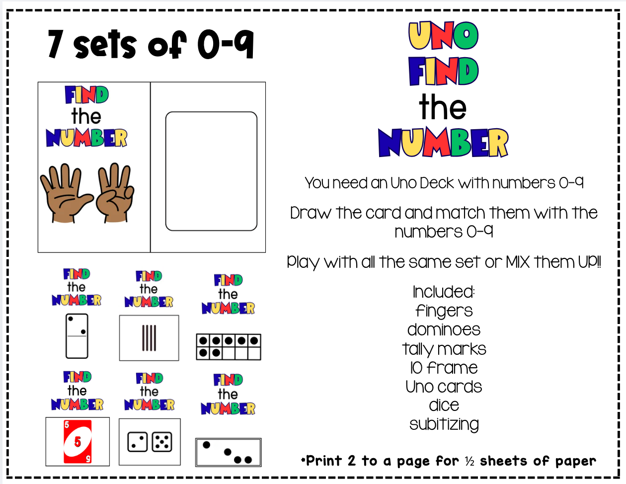 Uno Find the Number