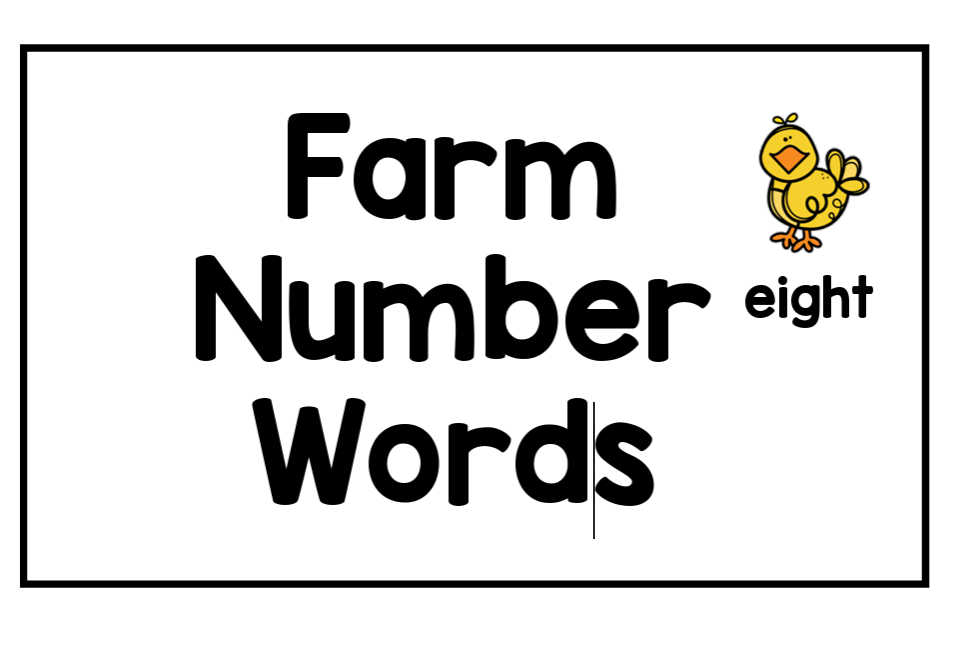 Animal Counting File Folder Members Only
